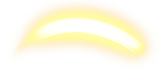 Líneas de luz sin fondo con reflejos de color. © NURIA