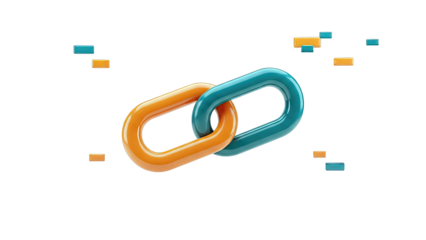 Interlocking Chain Links and Rectangles