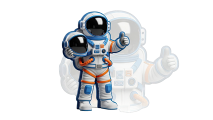 Astronaut Giving Thumbs Up