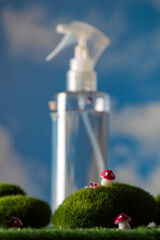 Conceptual Photography: The Magic of Natural Ingredients Bottle