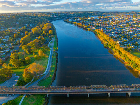 Beautiful scenery of Whanganui, New Zealand.