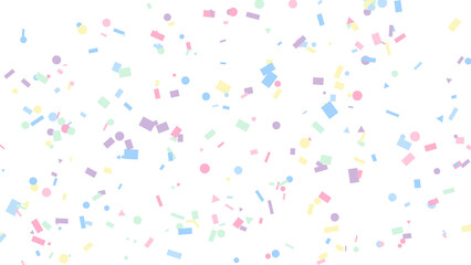 Pastel Confetti Celebration Background for Party Decoration Needs