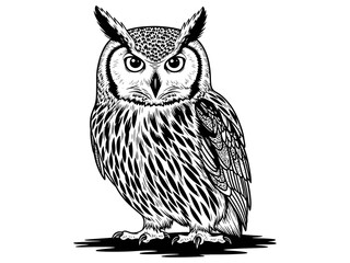 Owl Vector Illustration