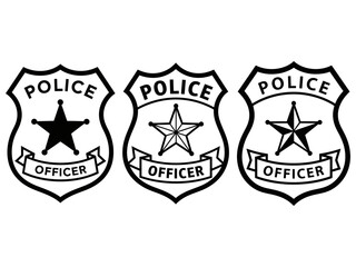 Police Badge Vector