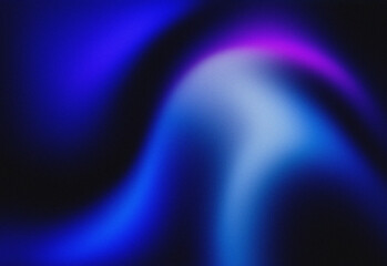 Abstract flowing blue and purple light pattern with soft gradients and motion blur, creating a futuristic background suitable for tech, science, digital design, creative projects
