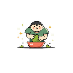 flat icon illustration color 6