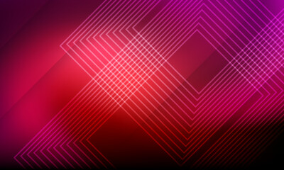Shiny straight lines on dark background, techno digital modern template. Vector Eps 10