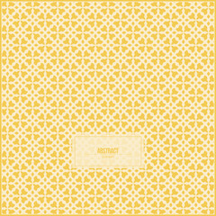 abstract pattern with unique yellow vintage style