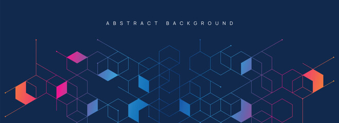 Graphic design element and abstract geometric background.	