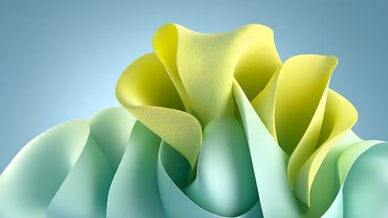 abstract green 3d background