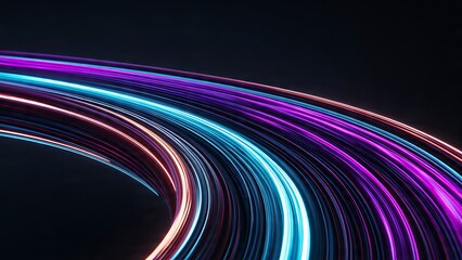 neon light blue purple pink background