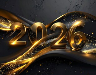 black gold 2026 background