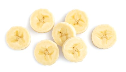 Sliced Banana Pieces - Fresh and Healthy Fruit Slices.