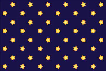 Star Shape Background Pattern EPS Vector