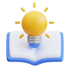 3D Creative Idea Icon