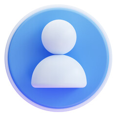 3D User Profile Icon