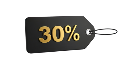 30% Discount Tag