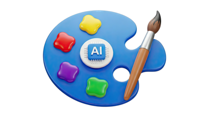AI and Art Palette