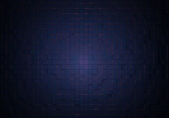 Abstract geometric background composed of a uniform grid of tiny, multicolored squares. Perfect digital pattern for tech projects or website headers, gaming, graphic, illustration