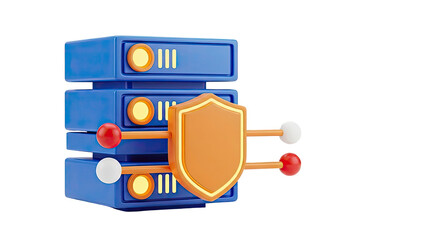 Server Security Shield Icon