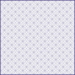 unique coins shape pattern with symmetrical batik style