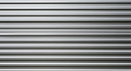 Obraz premium A metallic surface with horizontal ridges.