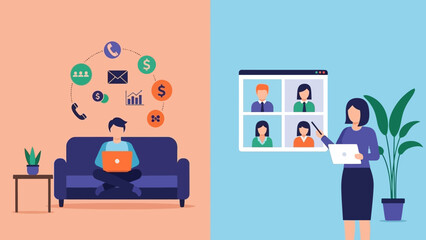 Remote Work and Online Collaboration Tools for a Connected Workforce