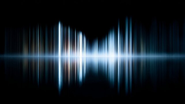 Light moving vertical straight lines on abstract technology background representing digital data flow, futuristic innovation, high speed connectivity, artificial intelligence, and modern computing net - Powered by Adobe