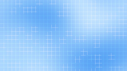 Abstract Azure Blue Grid Line Background with Soft Gradient for Modern Digital Design