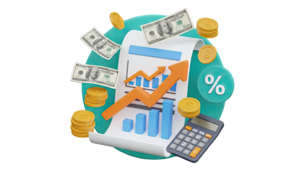 Financial Growth and Investment Icons