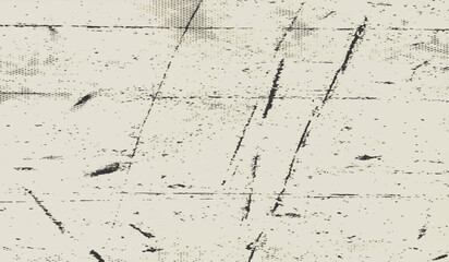 Minimalist Abstract Black and White Grunge Texture Vector Design with Dust, Scratches, Grainy Noise and Raw Distressed Visual Effects.