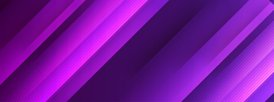 Abstract pattern with purple shaded slanted layered shapes