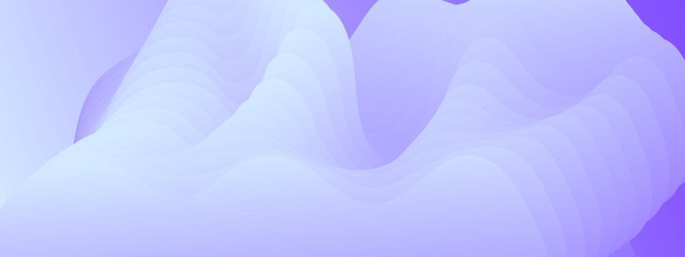 Abstract smooth gradient pastel waves in lavender hues are perfect for backgrounds, website designs, social media posts, and print collateral