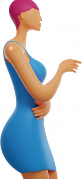 Women Slim Model