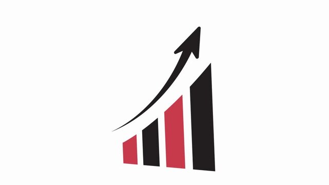 statistics icon  animation simple  flat