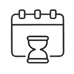 vector icon of a calendar