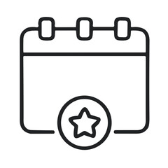 vector calendar icon