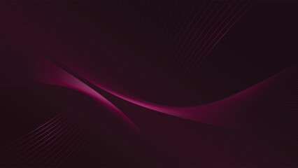 Maroon background vector design. Luxury red background with wave line. Abstract Red burgundy background. Suit for banner, backdrop, and others