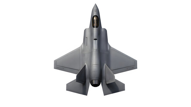 Top-Down View of F-35 Lightning II Stealth Fighter  &ndash; Ultra-Realistic 8K