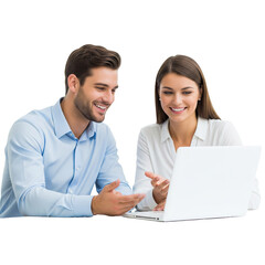 Obraz premium business people working together