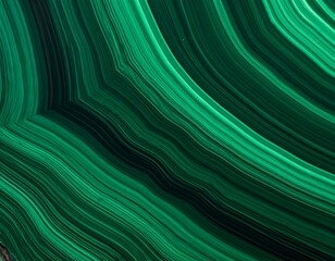 Striated Malachite Stone Texture with Concentric Bands.