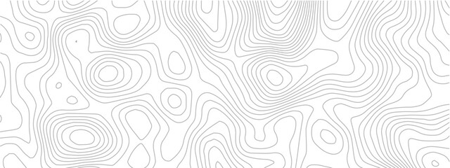 Modern Abstract Seamless Line Art Pattern with Geometric Structure and Circular Wave Movement