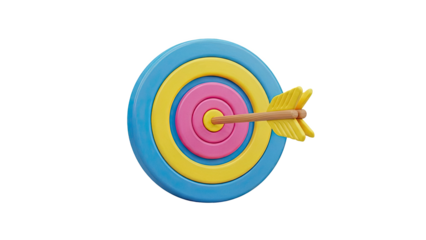 Target with Arrow in Bullseye