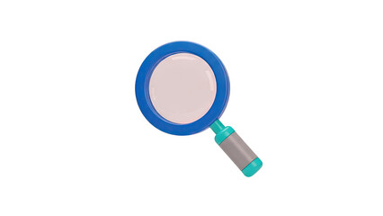3D Magnifying Glass Icon