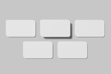 Business Card Blank Mockup