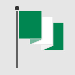National flag of Nigeria design