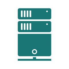 Server Icon Vector Illustration
