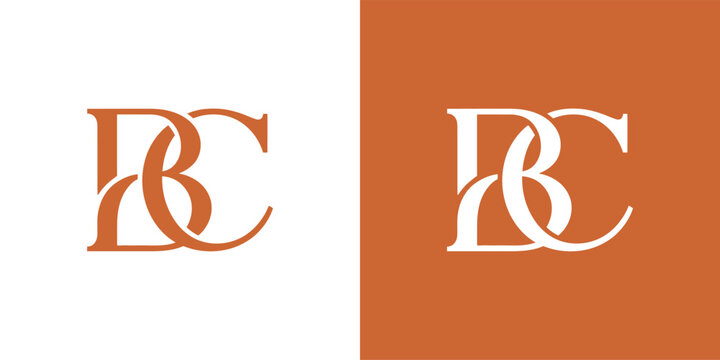 BC Initial Logo Vector Design , BC Letter Logo Design for Company