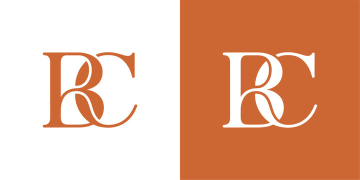 BC Initial Logo Vector Design , BC Letter Logo Design for Company