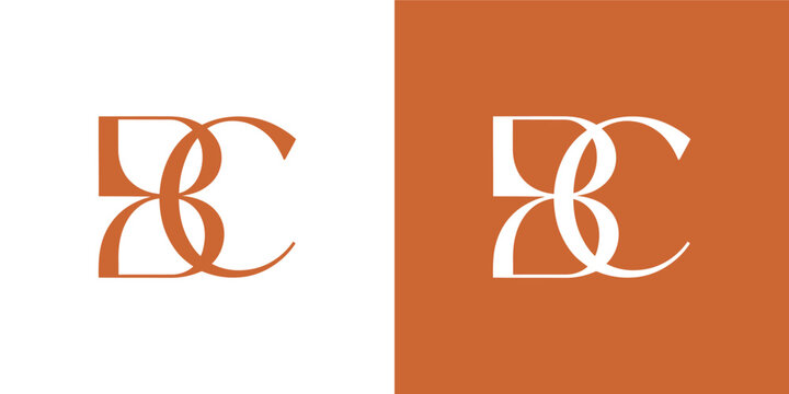 BC Initial Logo Vector Design , BC Letter Logo Design for Company